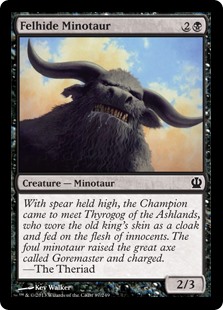 Felhide Minotaur (Foil)