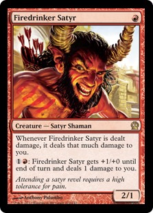 Firedrinker Satyr (Foil)
