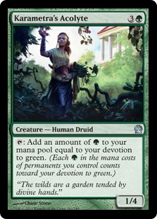 Karametra's Acolyte (Foil)