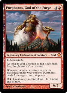Purphoros, God of the Forge (Foil)