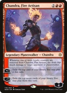 Chandra, Fire Artisan (Promo Pack Foil)