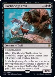 Clackbridge Troll (Promo Pack Foil)