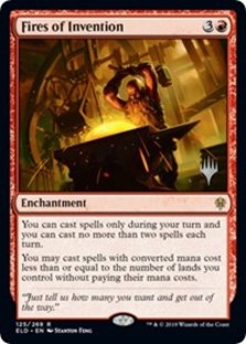 Fires of Invention (Promo Pack Foil)
