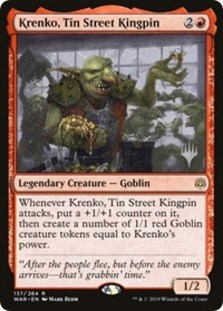 Krenko, Tin Street Kingpin (Promo Pack Foil)
