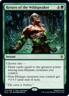Return of the Wildspeaker (Promo Pack Foil)