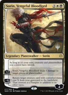 Sorin, Vengeful Bloodlord (Promo Pack) Sorin, Vengeful Bloodlord (Promo Pack)