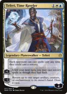 Teferi, Time Raveler (Promo Pack) Teferi, Time Raveler (Promo Pack)