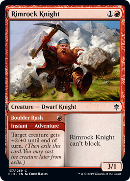 Rimrock Knight // Boulder Rush
