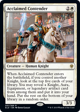 Acclaimed Contender (Foil)