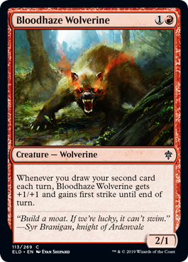 Bloodhaze Wolverine (Foil)