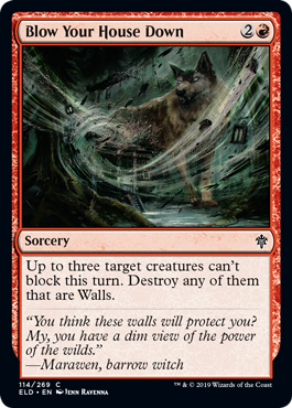 Blow Your House Down (Foil)