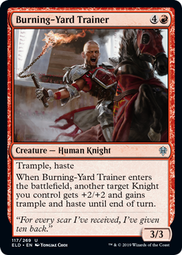 Burning-Yard Trainer (Foil)