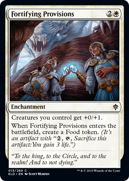 Fortifying Provisions (Foil)