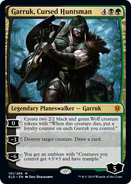 Garruk, Cursed Huntsman (Foil)
