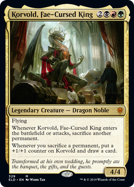 Korvold, Fae-Cursed King (Foil)
