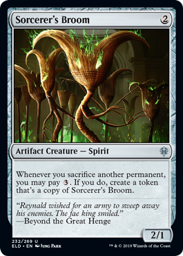 Sorcerer's Broom (Foil)