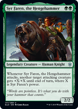 Syr Faren, the Hengehammer (Foil)