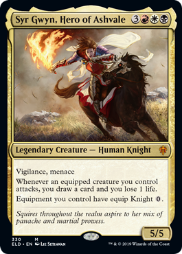 Syr Gwyn, Hero of Ashvale (Foil)