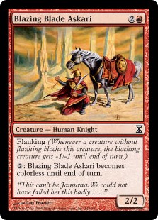Blazing Blade Askari (Foil)