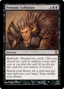 Demonic Collusion (Foil) Demonic Collusion (Foil)