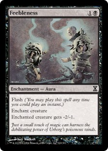 Feebleness (Foil) Feebleness (Foil)