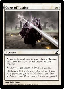 Gaze of Justice (Foil) Gaze of Justice (Foil)
