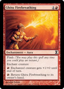 Ghitu Firebreathing (Foil) Ghitu Firebreathing (Foil)