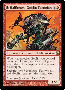 Ib Halfheart, Goblin Tactician (Foil)