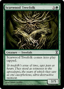 Scarwood Treefolk (Foil)