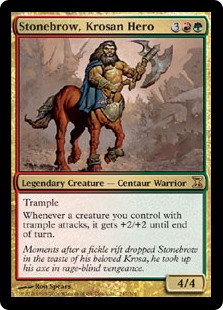 Stonebrow, Krosan Hero (Foil)