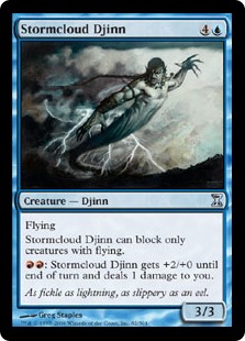 Stormcloud Djinn (Foil)