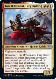 Tori D'Avenant, Fury Rider (Foil)