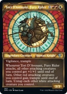 Tori D'Avenant, Fury Rider (Textured Foil) (Foil)