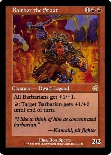 Balthor the Stout (Foil)