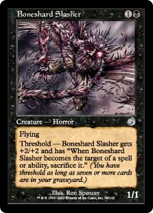 Boneshard Slasher (Foil)