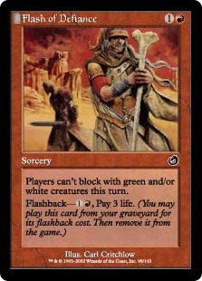 Flash of Defiance (Foil)