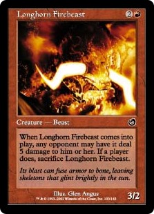 Longhorn Firebeast (Foil)