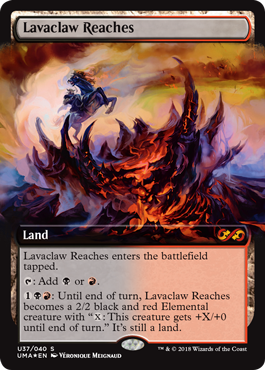 Lavaclaw Reaches - Ultimate Box Topper