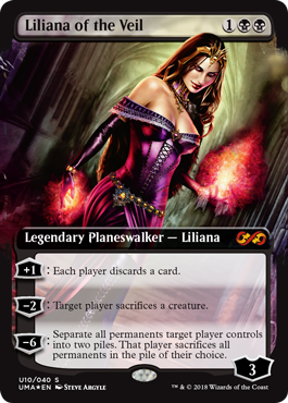 Liliana of the Veil - Ultimate Box Topper