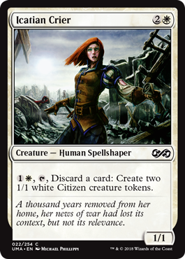 Icatian Crier (Foil) Icatian Crier (Foil)