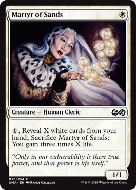 Martyr of Sands (Foil) Martyr of Sands (Foil)
