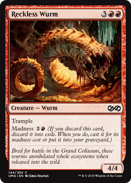 Reckless Wurm (Foil)