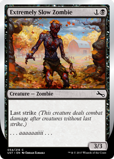 Extremely Slow Zombie Extremely Slow Zombie
