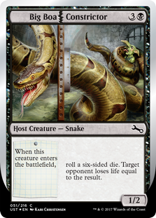 Big Boa Constrictor (Foil)