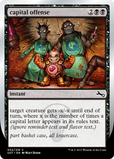 capital offense (Foil)
