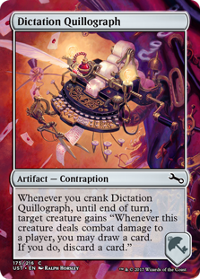 Dictation Quillograph (Foil)