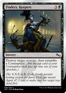 Finders, Keepers (Foil)