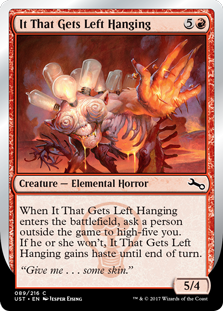 It That Gets Left Hanging (Foil)