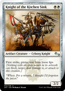 Knight of the Kitchen Sink (C) (Foil)