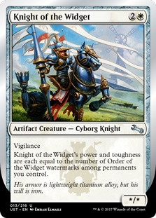 Knight of the Widget (Foil)